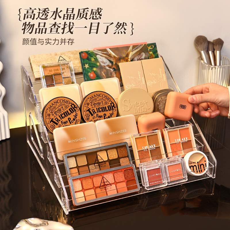 亚克力三层口红展架：美妆达人的必备神器，打造完美妆容的第一步✨