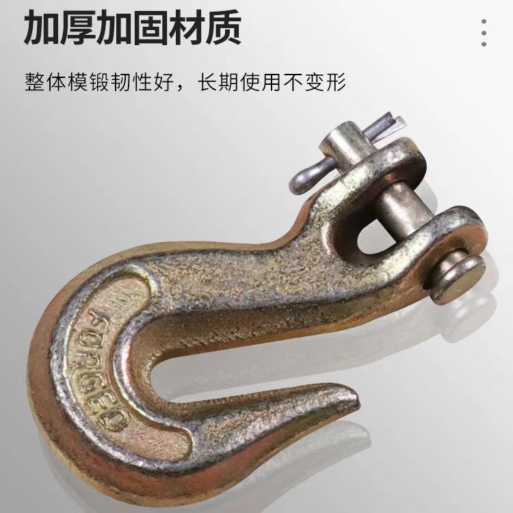 羊角双抓钩起重链条：工地必备神器，轻松搞定大件搬运难题！