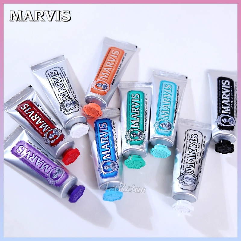 MARVIS/玛尔仕甘草薄荷味牙膏(黑色)：解锁口腔清新新体验，黑色包装下的神秘力量！