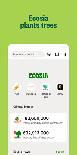 Ecosia浏览器官方版10.1.10