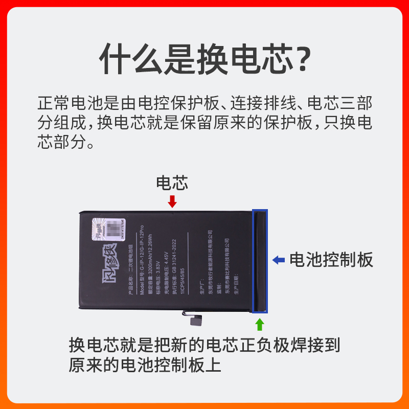 闪修侠苹果13手机电池大换装：上门服务，原厂电池，焕新续航！