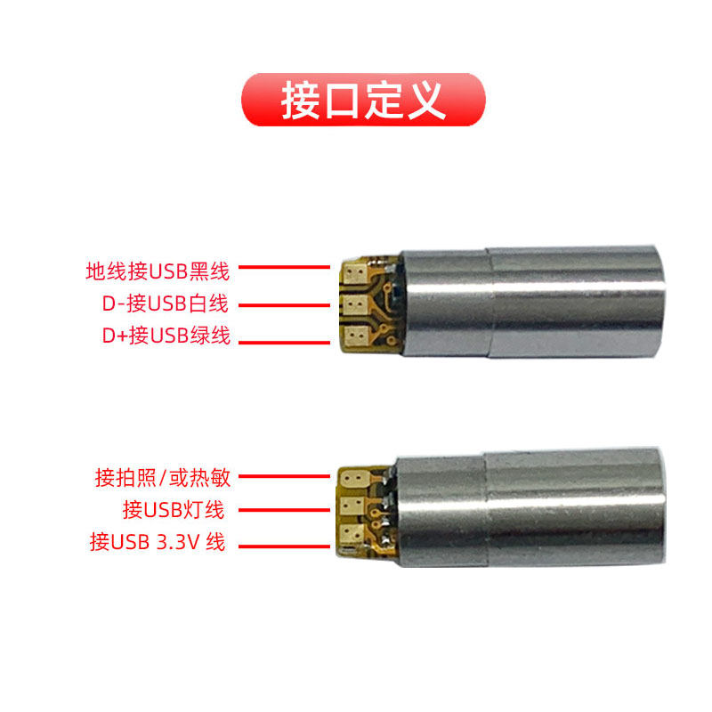 超细3.9mm高清内窥镜模组：汽修工业管道铸造件微距检测新利器！