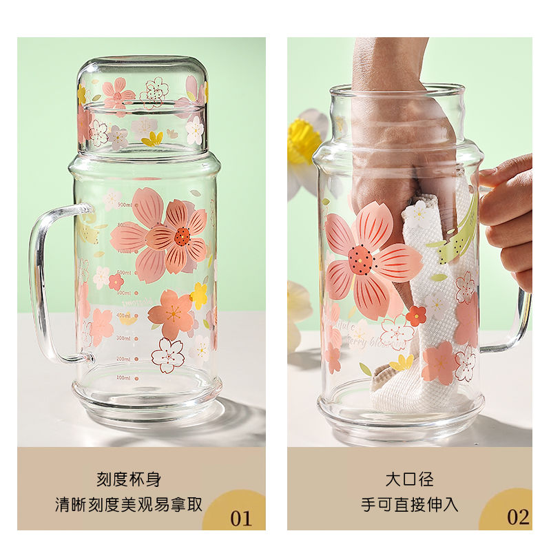 欧式风高硼硅玻璃冷水壶：优雅生活，从一杯好水开始！