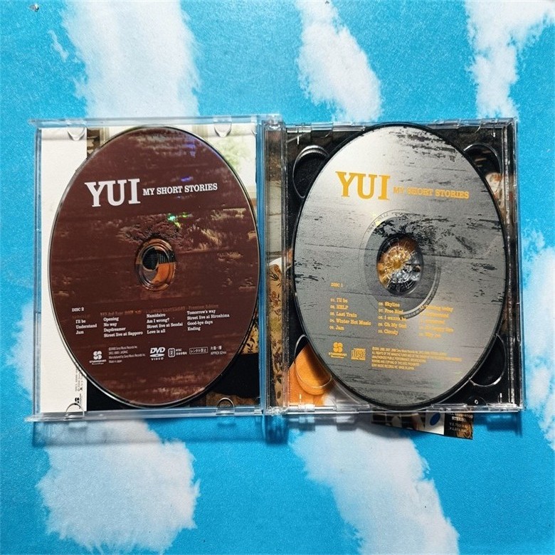 《已拆》Yui My Short Stories CD+DVD：日本偶像的音乐与影像盛宴