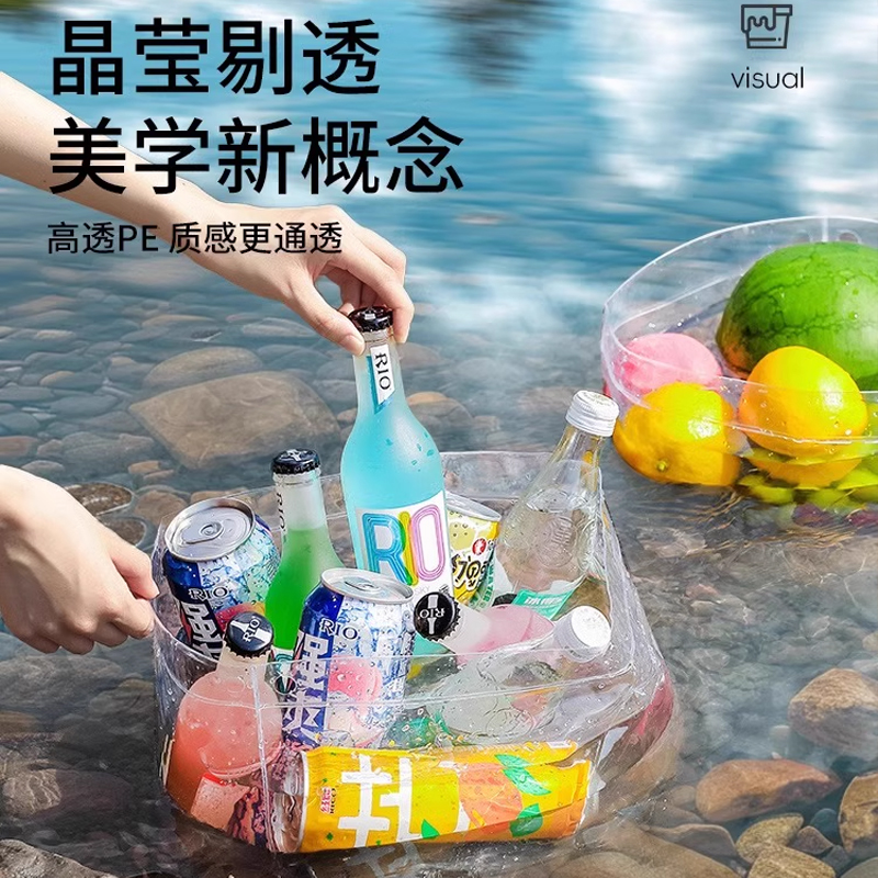 旅行必备神器：一次性折叠盆，你的多功能洗衣泡脚好帮手