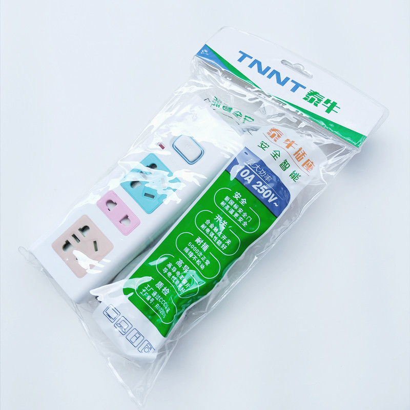 泰牛TN-D522插排：五彩生活，点亮每一个角落！