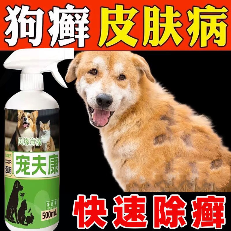 狗狗皮肤病真菌感染脓包掉毛皮肤溃烂？这份护理喷剂攻略让你的爱宠重获新生！
