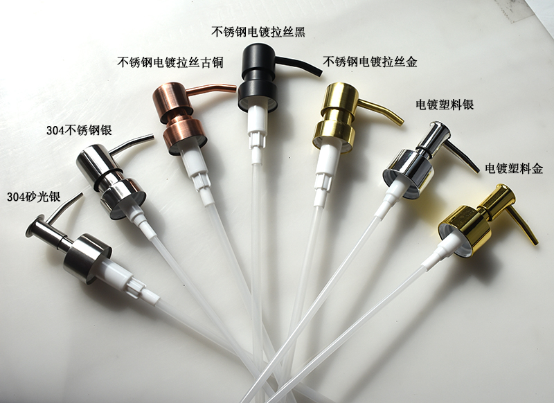 不锈钢洗手液瓶喷头：如何挑选耐用又好看的按压泵头？