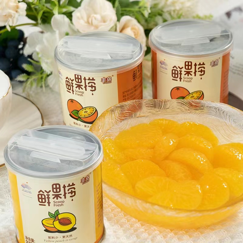 丰岛鲜果捞黄桃 227g：甜蜜来袭，一口爆汁的夏日必备！