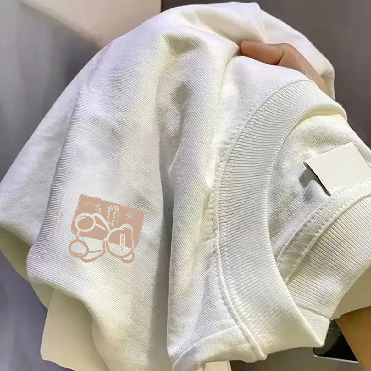 海外订单尾货~剪标撤回外贸美式潮牌重磅纯棉短袖T恤男女百搭上衣，性价比爆棚的秘密武器！