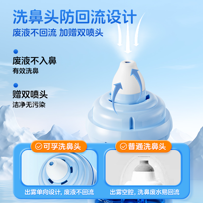 可孚负压电动吸鼻器：告别鼻塞烦恼，宝宝大人的鼻腔守护神！