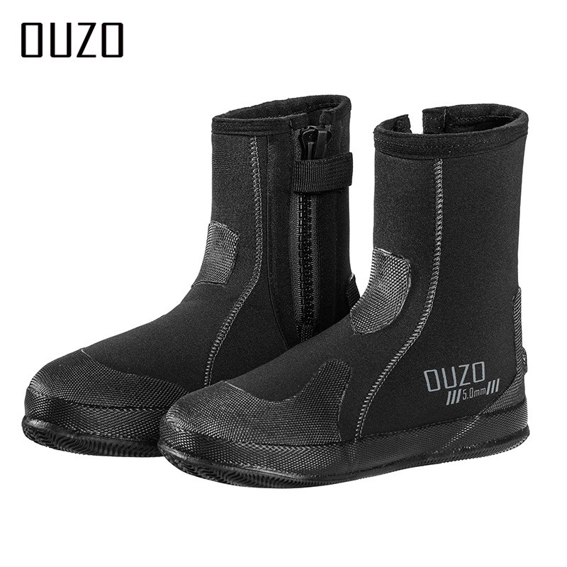 5mm潜水鞋OUZO：解锁水上冒险新姿势，防水耐磨，畅游无忧！✨