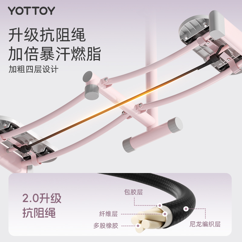 YOTTOY滑雪机：瘦腿神器，让你拥有完美美腿的终极秘密武器！