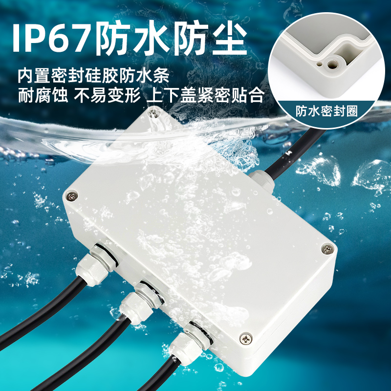 TJ-AG-0712全UL系列TIBOX天齐电气开关电缆防水接线端子盒：电工必备神器，安全防护新高度！