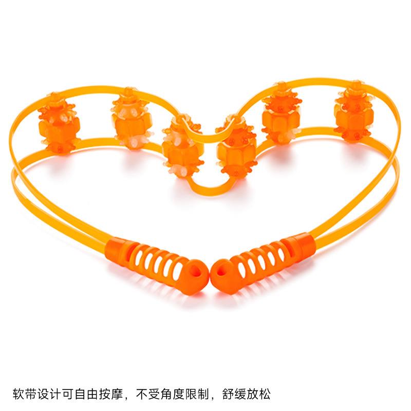 告别肩颈酸痛！手持式多功能按摩拉背条，让你轻松拥有好身姿