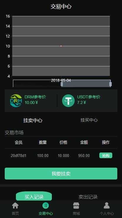 图片[7]-【DRM森林区块商城】种树区块系统带交易中心+直推系统+分红+在线挖矿+金融投资理财H5源码-大库网