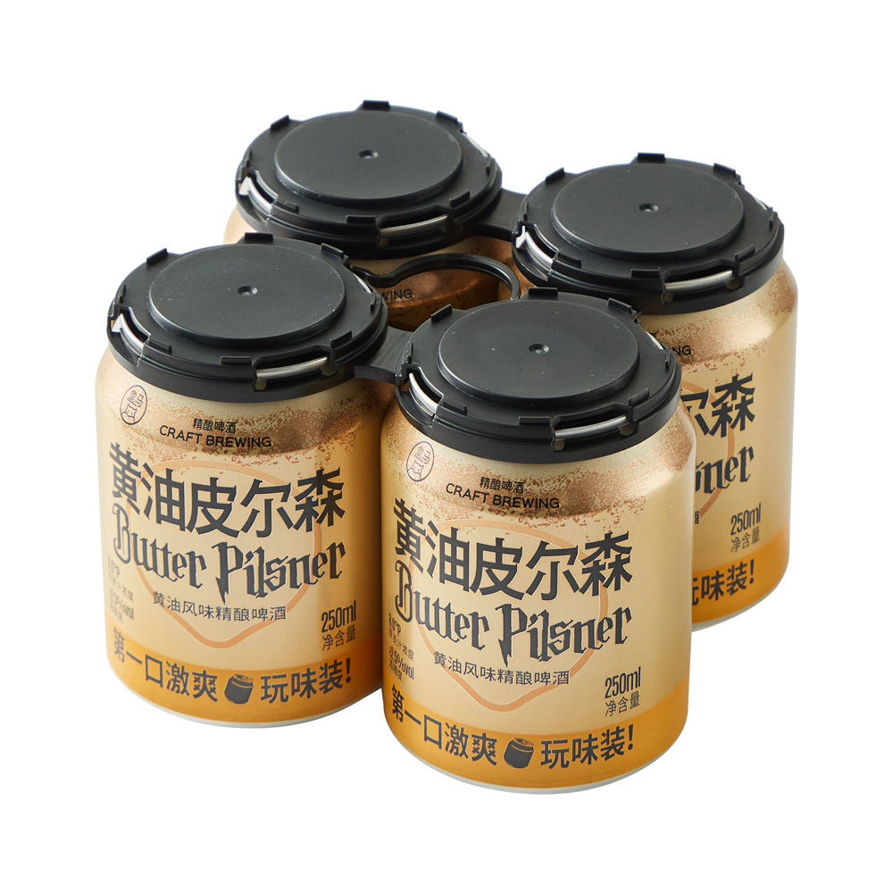 盒马黄油皮尔森啤酒迷你罐250ml*4：微醺小确幸，精致生活新选择！