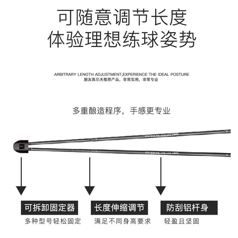 MELE LINKS高尔夫挥杆神器，室内精准检测，挥杆从此不迷路