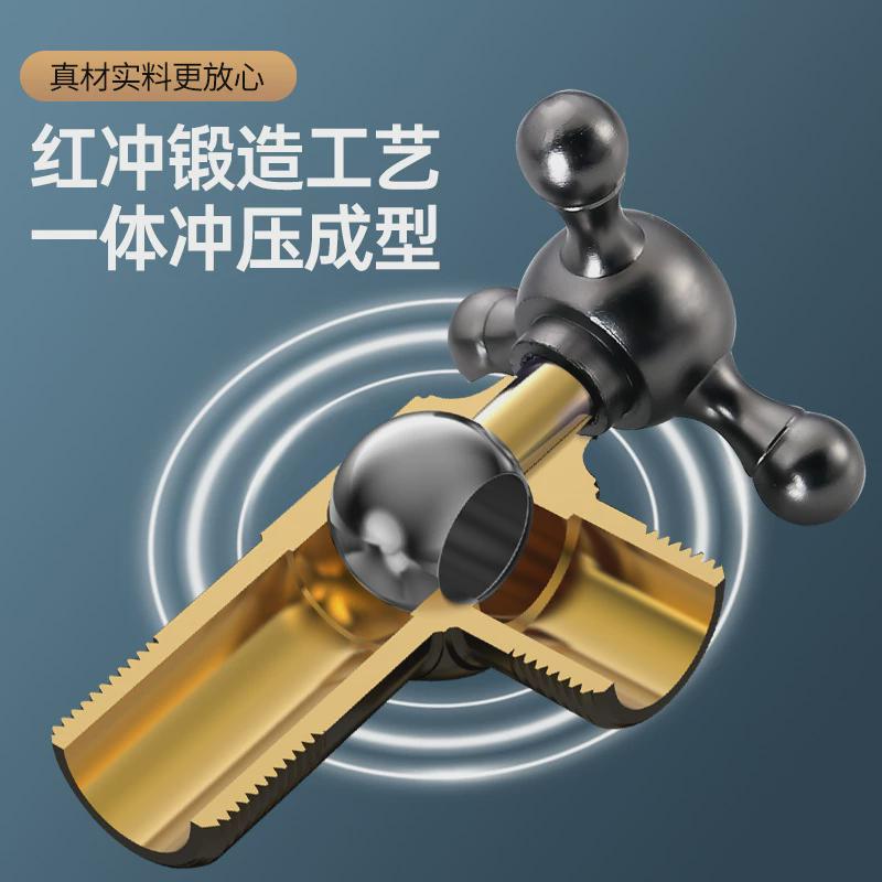 全铜地暖分水器：冬季取暖神器，温暖家居必备！
