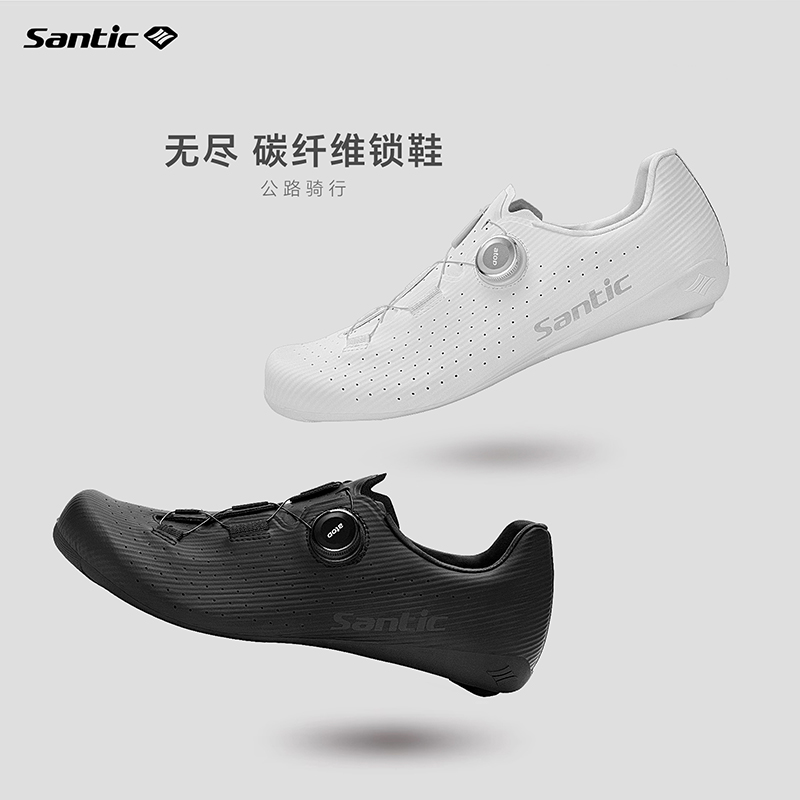 新款公路车无锁骑行鞋：硬底装备男女款山地车锁鞋，动感单车必备神器！‍♀️