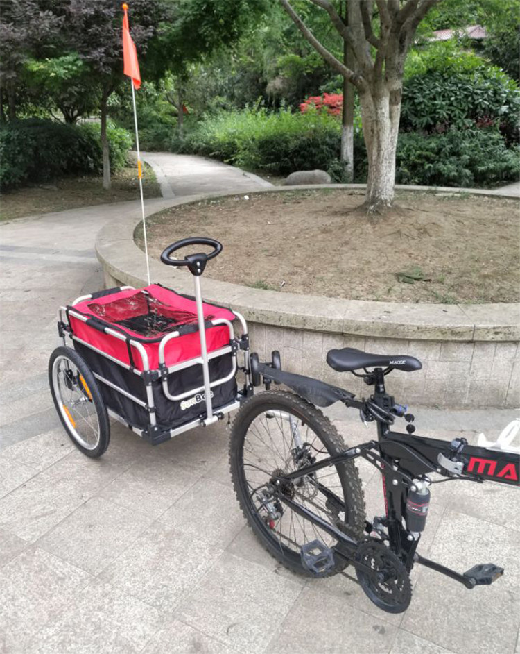自行车拖车：解锁骑行新姿势，轻松载货旅行的秘密武器！