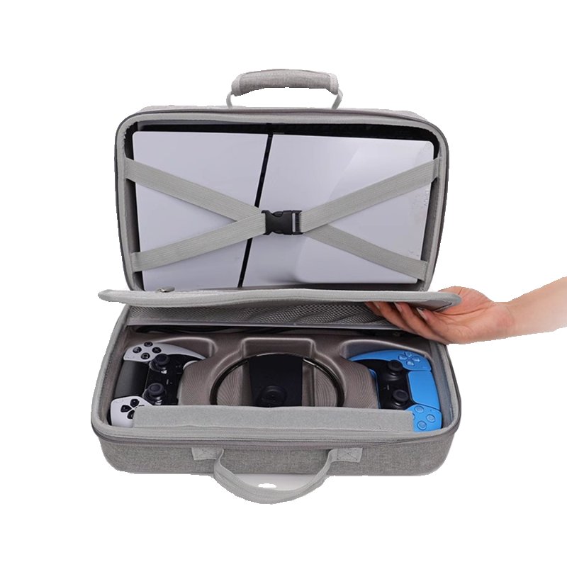 良值原装PS5主机收纳包硬包：游戏神器的完美守护者，你值得拥有！