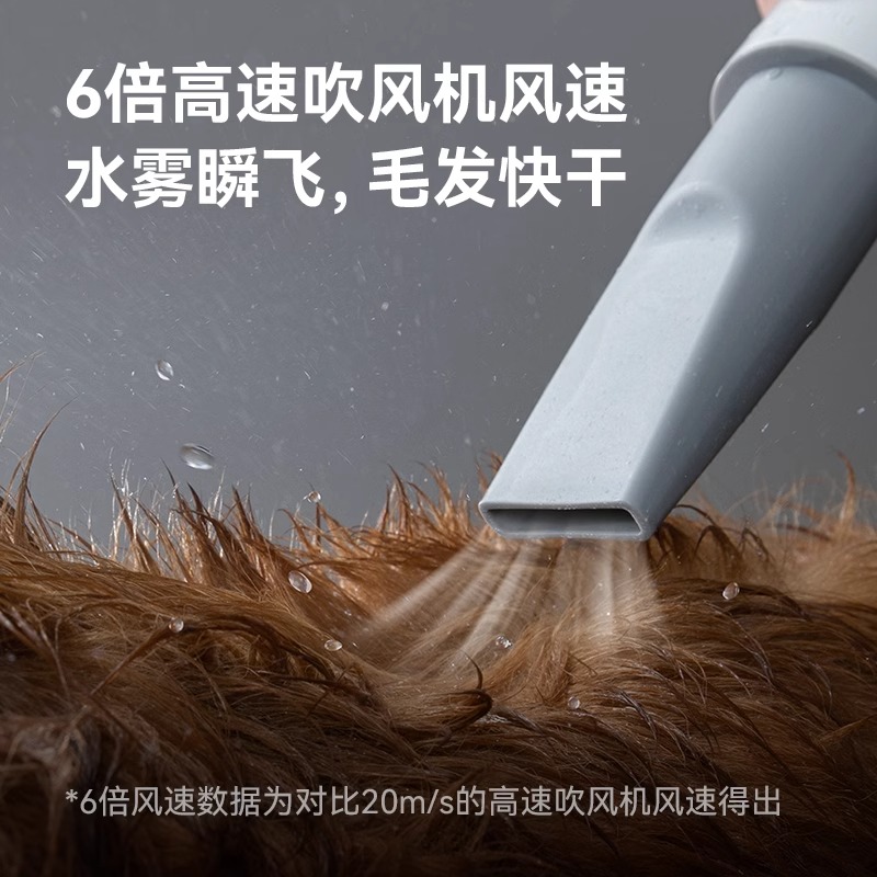 霍曼宠物吹水机：狗狗烘干神器，猫咪吹毛新宠！
