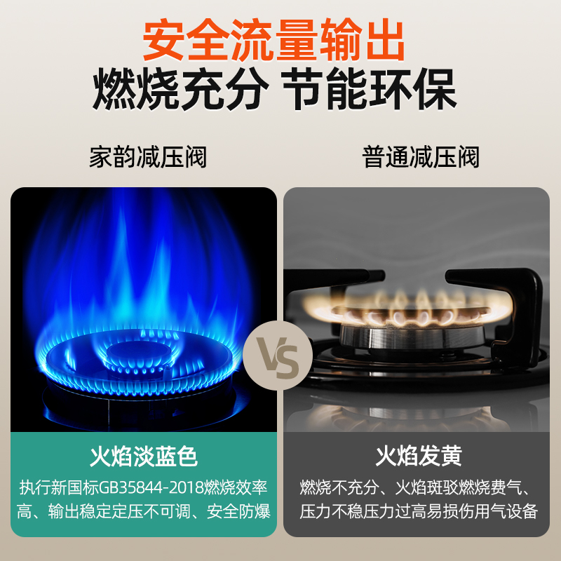 家用减压阀液化气自动防爆双嘴一分二燃气灶管煤气阀罐瓶开关阀门：安全厨房的秘密武器！