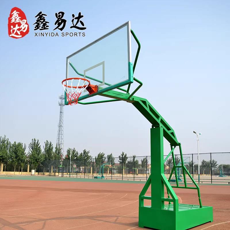 户外篮球架选购全攻略：学校成人标准固定式平箱凹箱地埋式比赛训练室外篮球架