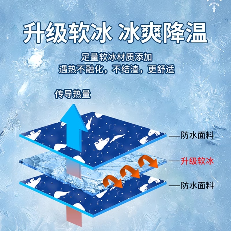 夏天冰垫坐垫，办公室屁垫降温神器，让你坐享清凉！❄️