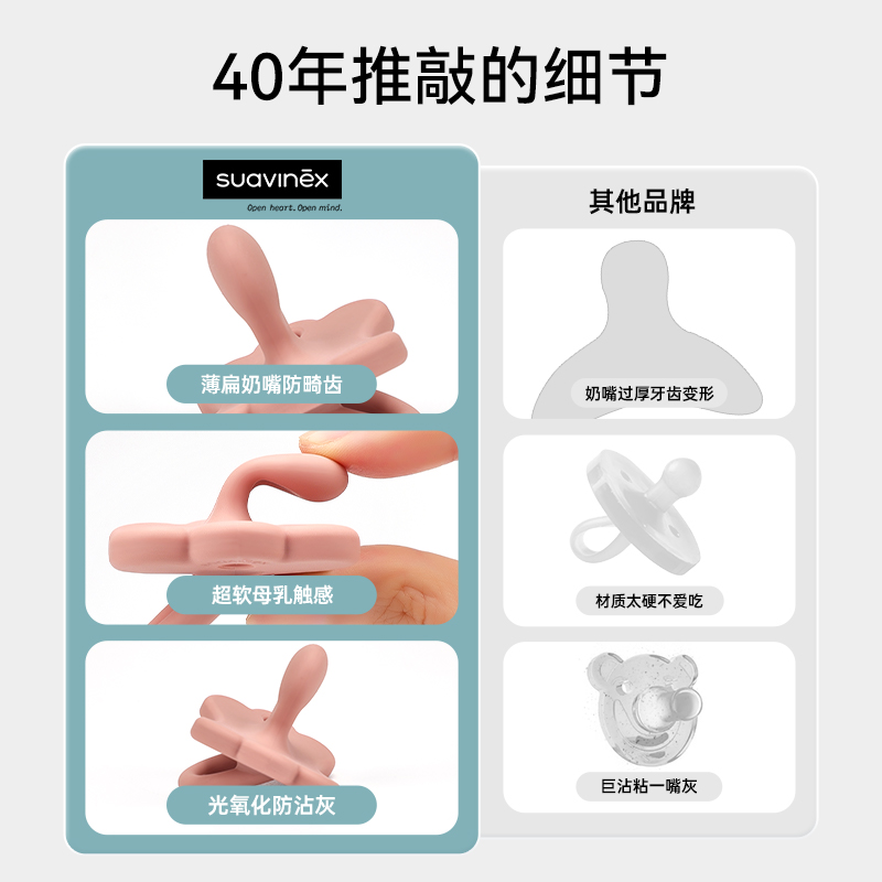 Suavinex苏维妮安抚奶嘴：宝宝甜梦守护者，宝妈必备神器