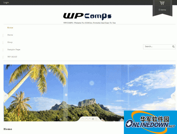 WPComps 外贸企业网站建站系统 php版