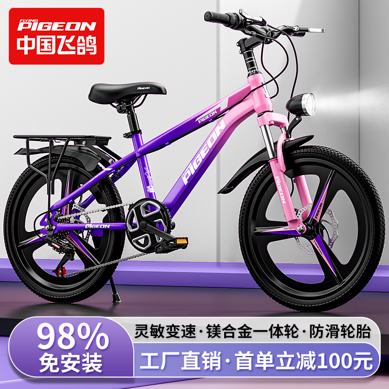飞鸽儿童自行车：给孩子的成长加速度，骑行乐趣无限！‍♀️