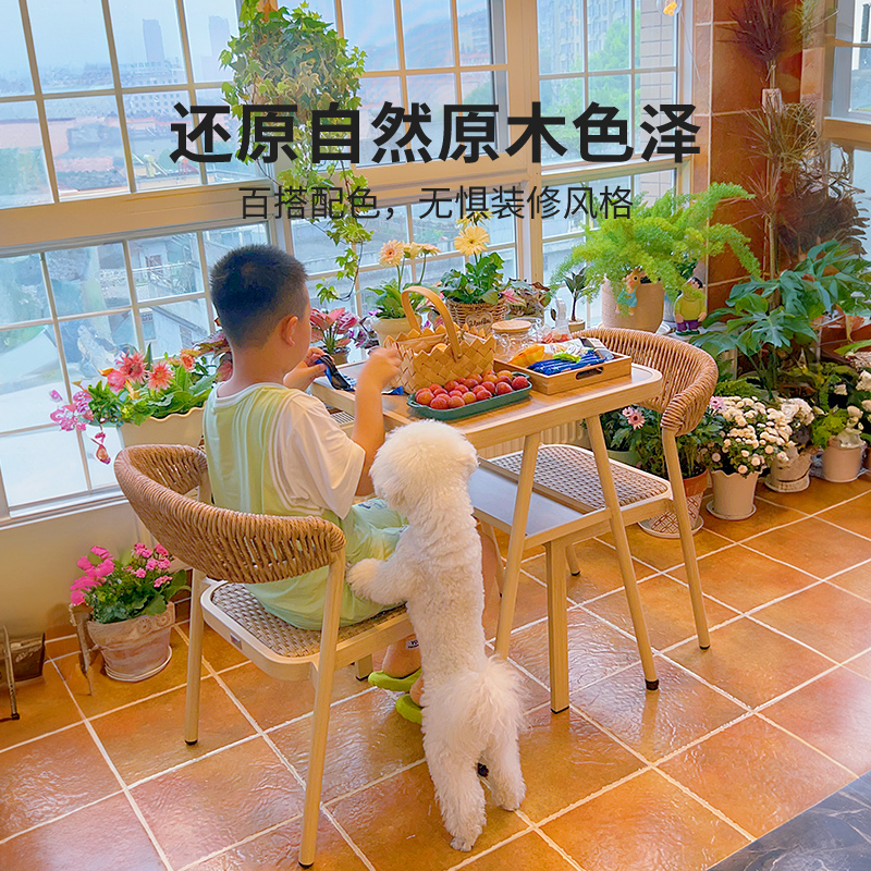 户外坝坝茶新宠！竹桌椅组合围炉煮茶太香了！这波不冲亏麻了