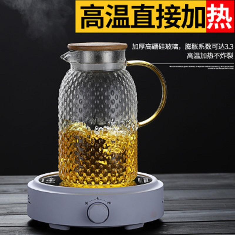 玻璃泡茶壶大容量茶壶茶杯套装：优雅泡茶新体验，开启你的茶艺生活✨