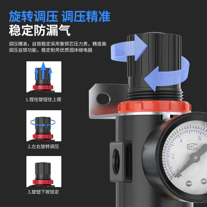 亚德客型油水分离器BFC系列：高效净化空气的秘密武器