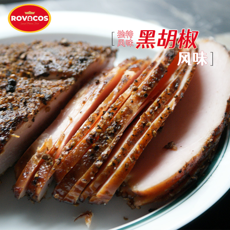 ROVACOS黑胡椒火鸡胸肉：健身达人的必备轻食神器！