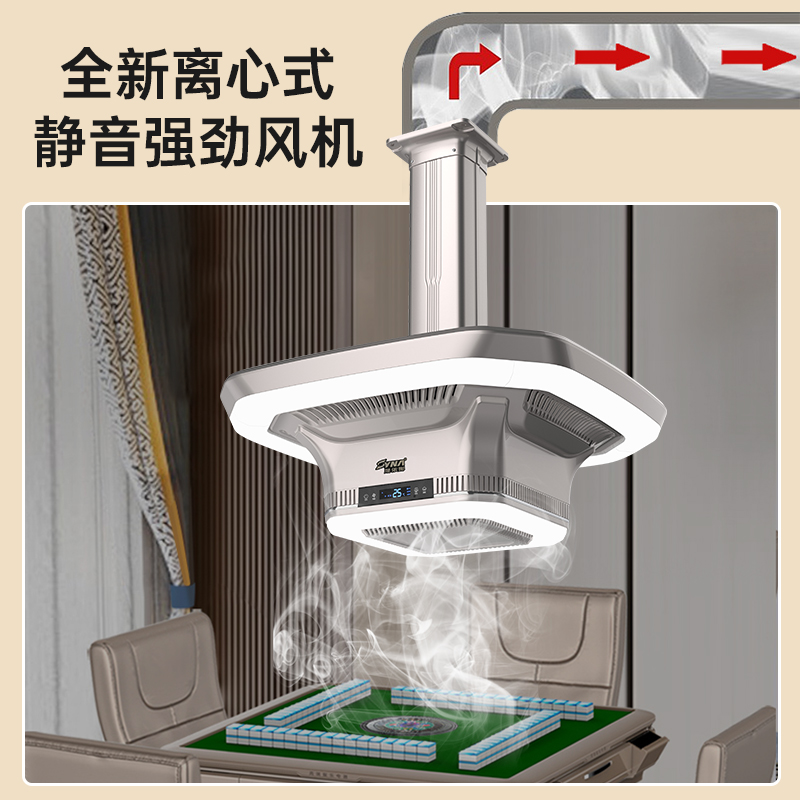 麻将灯升降吊灯太香了！商用超亮灯光神器，棋牌室/办公室/饭店都抢着装！