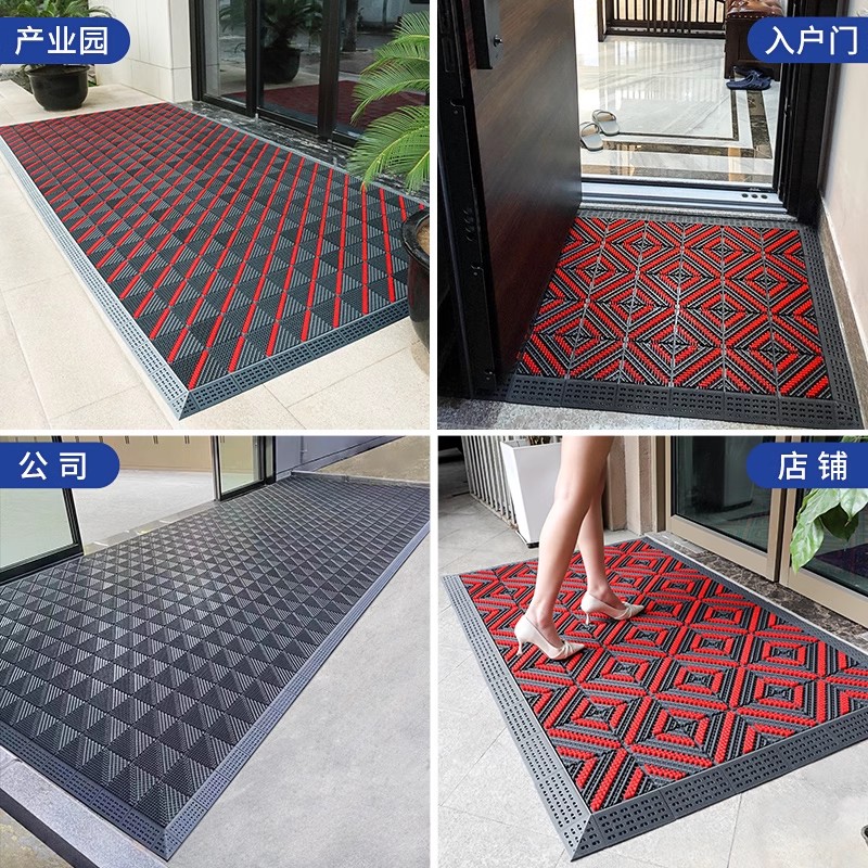 门口斜坡防滑地垫：告别打滑烦恼，轻松上下坡！
