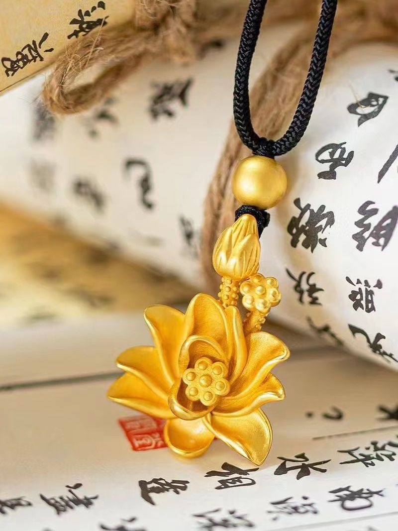 ES珠宝招财进宝足金实心调节暴富吉言碎冰冰招财进宝财富金条套链：让你的财运爆棚的幸运符✨