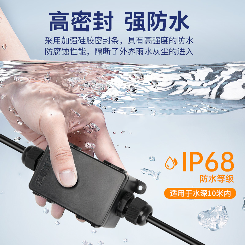 新型卡扣式地埋防水接线盒：户外照明的完美解决方案！