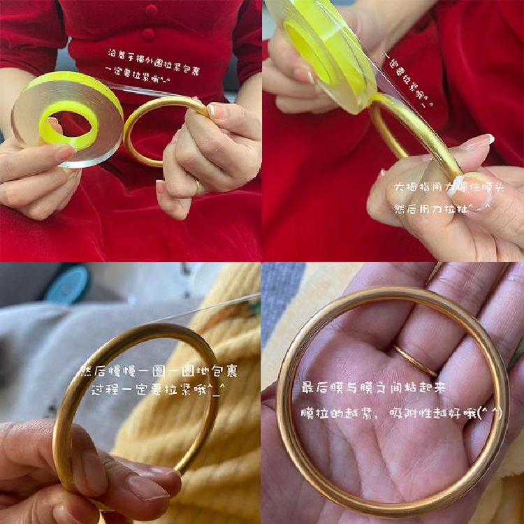 紫金黄金古法宫廷彩带珐琅手镯DSZ2006108：宫廷美学，指尖奢华✨
