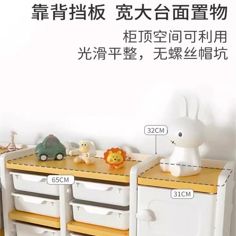 儿童玩具收纳柜置物架婴儿整理柜宝宝分类大容量储物箱，拯救凌乱家居空间的秘密武器！