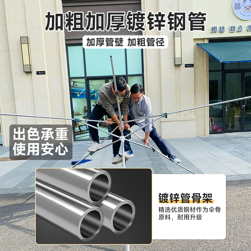 户外伞遮阳钓鱼子庭院伞晴雨两用摆摊商用黑胶阳台大院室外伞沙滩，夏日防晒神器，户外活动必备！☀️️