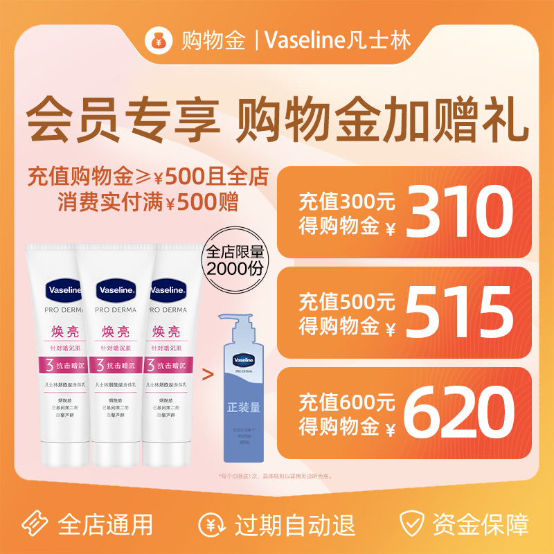 【充300得340 充100得110】全店通用购物金，如何玩转充值折扣优惠？
