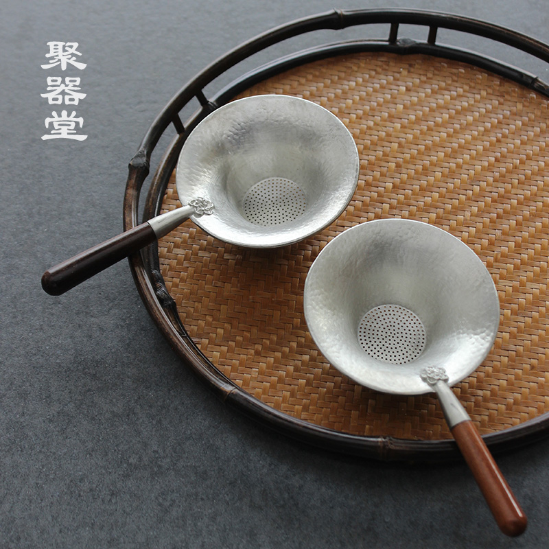 器研堂手工锡茶漏：泡茶神器，解锁茶艺新境界！