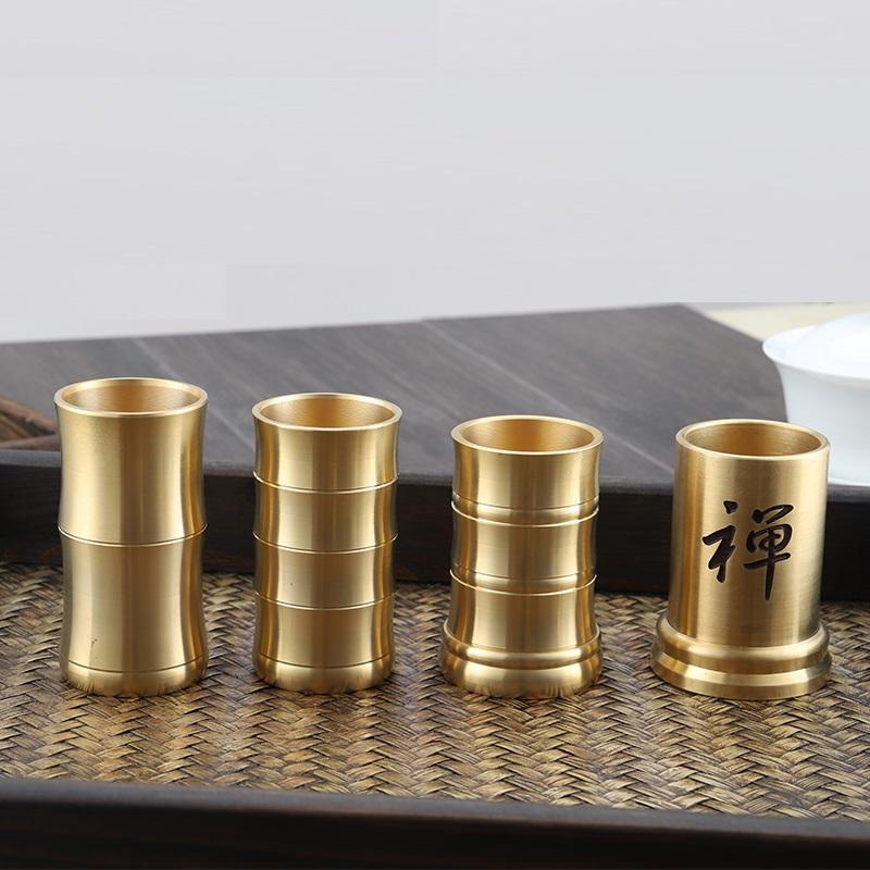 纯铜茶道六君子套装：解锁传统茶艺新境界，茶具控必备神器！