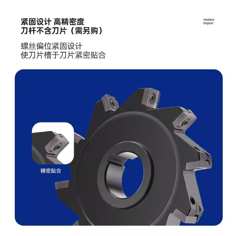 可转位铣刀盘：工业界的全能战士，精准高效铣削新选择！