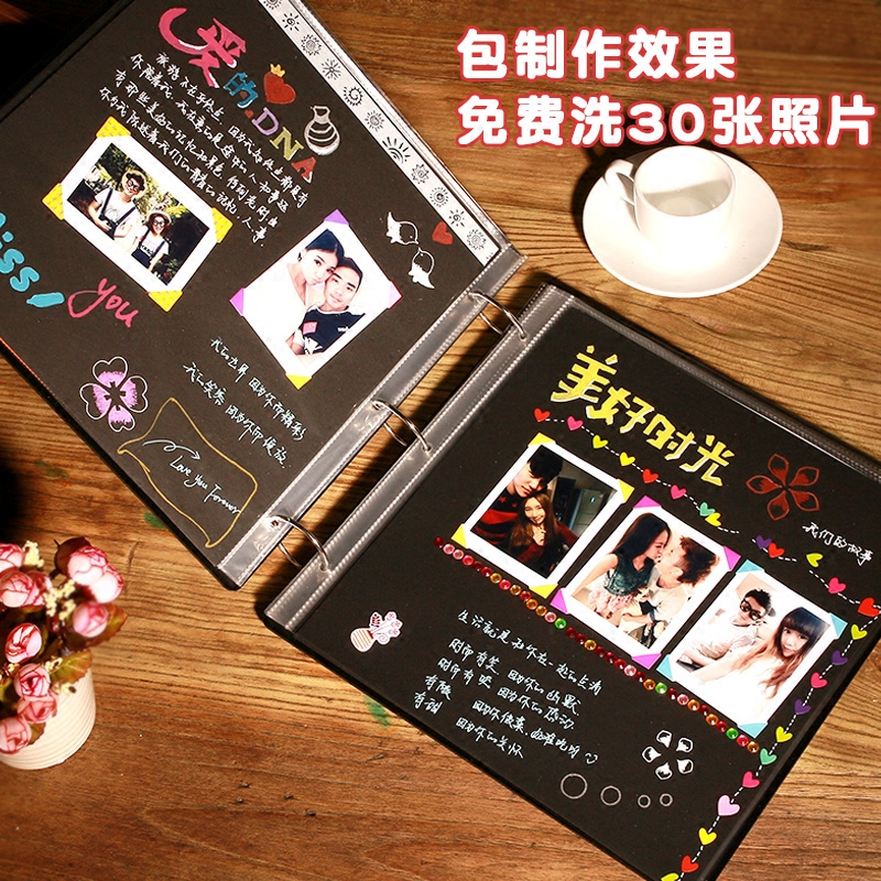 情侣手印相框DIY：记录爱的瞬间，创意满满的情侣礼物!