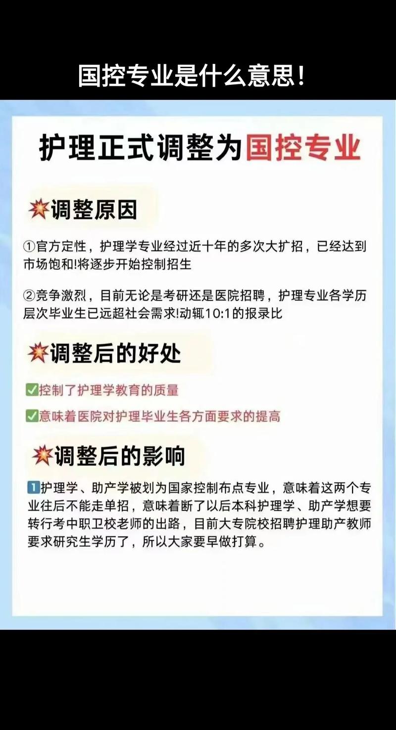 护理是国控专业嘛,国控之路，质量提升与未来展望-第1张图片-职教招生网